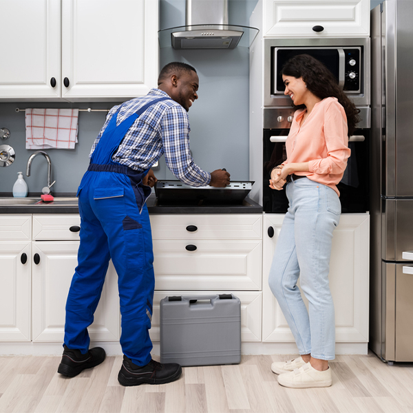 what kind of warranty do you offer on your cooktop repair services in Union County New Jersey